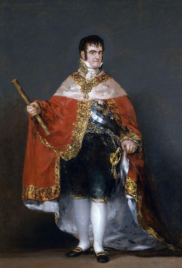 17. İspanya Kralı VII. Ferdinand, Francisco Goya, 1815.