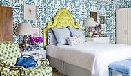 26 красочных дизайнов спален для тех, кто хочет просыпаться с зарядом энергии