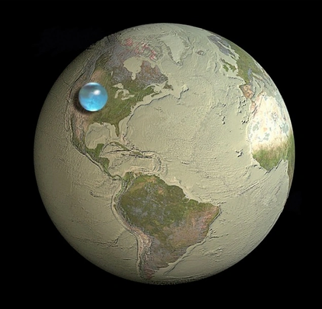 Также лишь 3 года назад на глубине 700 км ученые выявили водные залежи, которые в 3 раза превышают количество воды на поверхности Земли