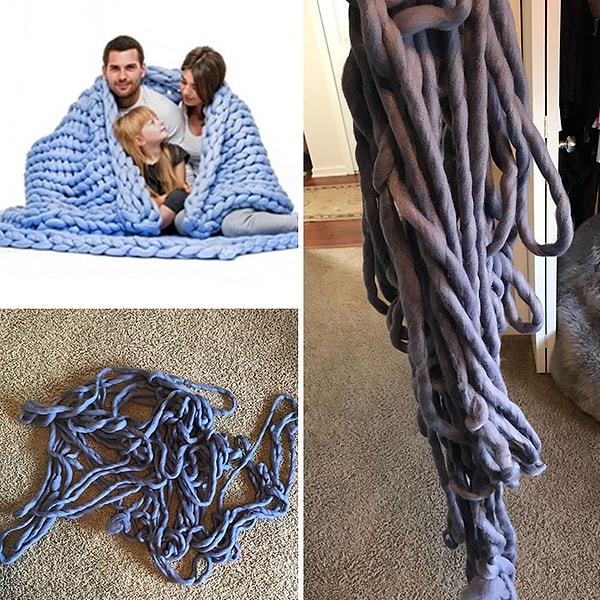 3. "Я знал, что рискую, заказывая плед онлайн. Но все равно никак не могу перестать смеяться над тем, что мне в итоге пришло"