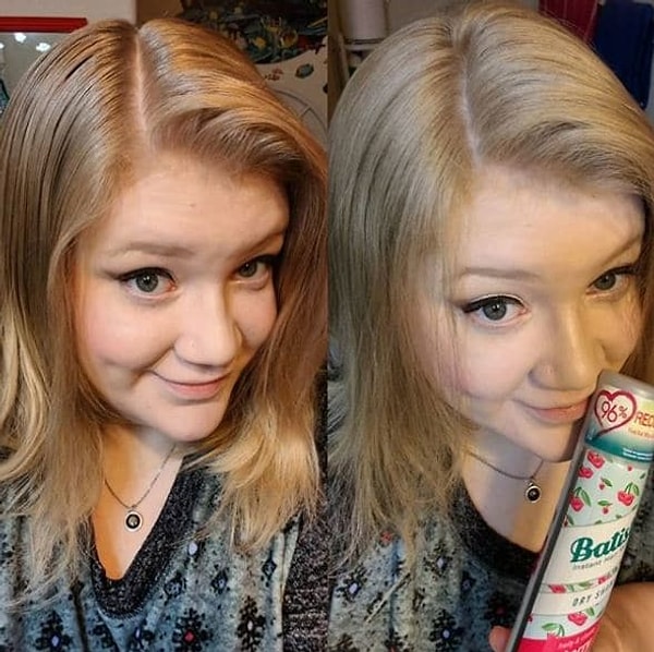 11. Наносите сухой шампунь перед сном, так он сработает лучше, и наутро вы получите отличную укладку: