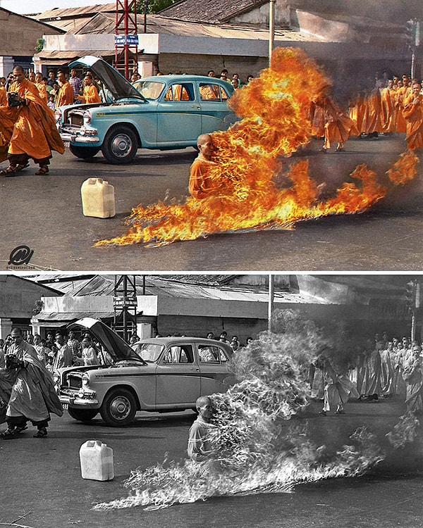 2. Горящий монах