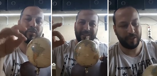Dünyanın Yuvarlak Olduğunu Kanıtlayana 10 Bin Lira Vereceğini Söyleyen Adam