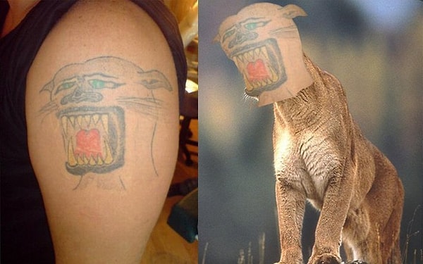 8. А вот у этой неудачной тату даже появились свои последователи!