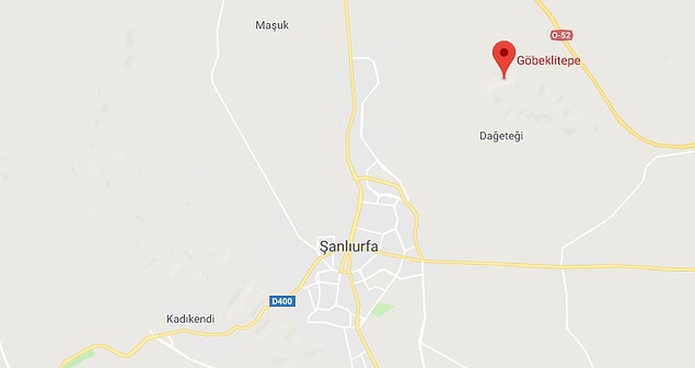1. Göbeklitepe'nin coğrafi konumu