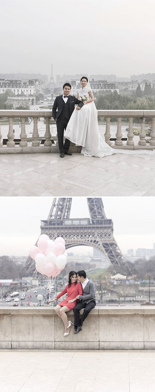 5. Верх: Китай. Низ: Париж