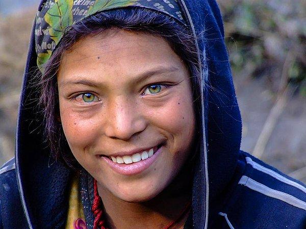 31. Nepal'in yeşil gözleri