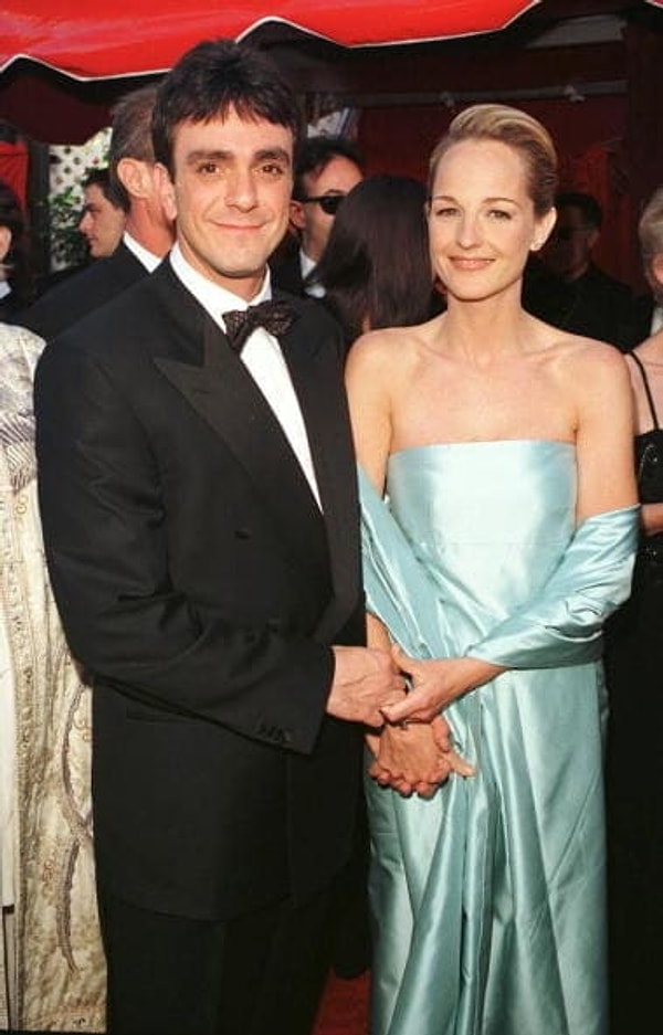 10. Хелен Хант со своим будущим мужем Хэнком Азариа