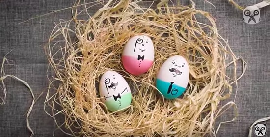 25 необычных способов украсить пасхальные яйца к празднику