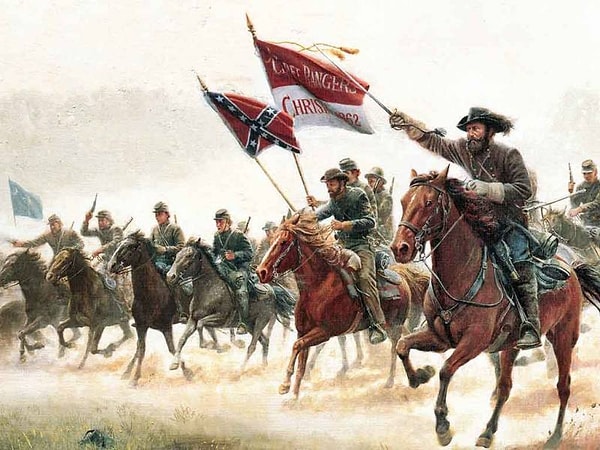 4. Гражданская война 1861-1865 была между...?