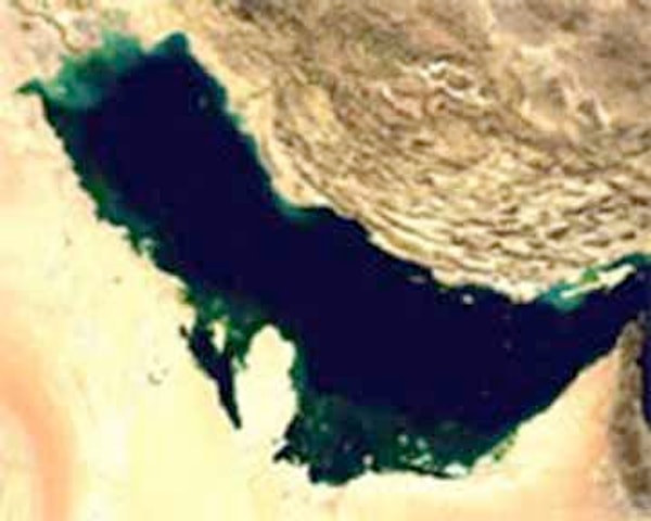 5. Какой водоем сфотографирован со спутника?