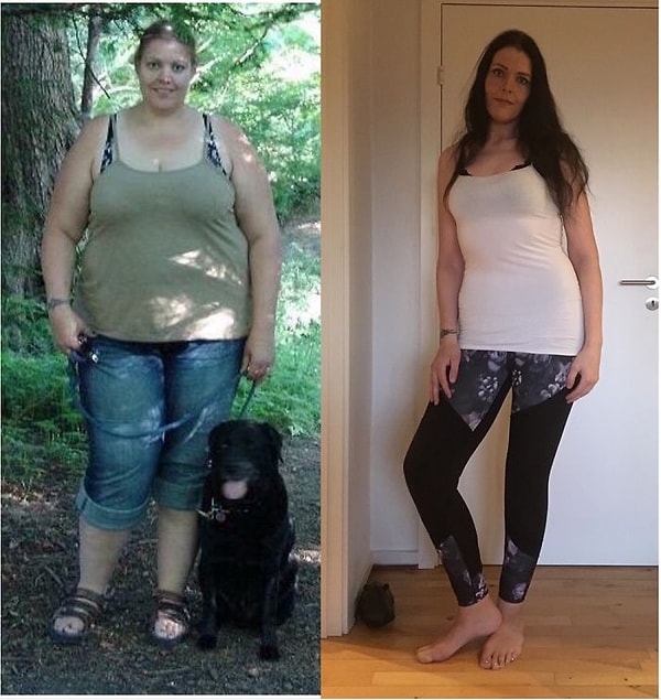 17. "Моя история похудения. Я потеряла 96 кг. Мой рост 184 см, так что я не вру насчет веса"