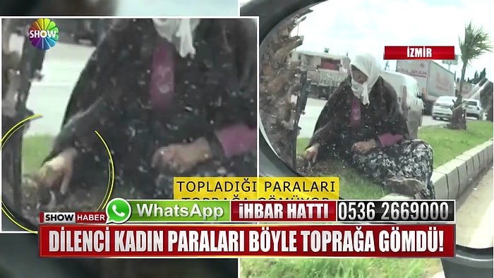 Yakalandığında Kaptırmamak İçin Topladığı Paraları Toprağa Gömen Dilenci