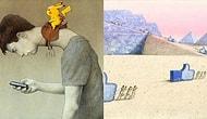 Вы не сможете оторваться от этих сатирических иллюстраций Павла Кучинского, рассказывающих о проблемах современного общества