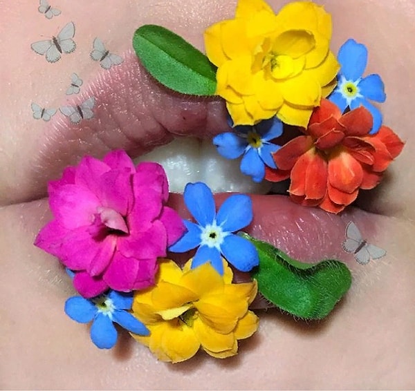 12. Кстати, тренд перемещается уже и на губы тоже