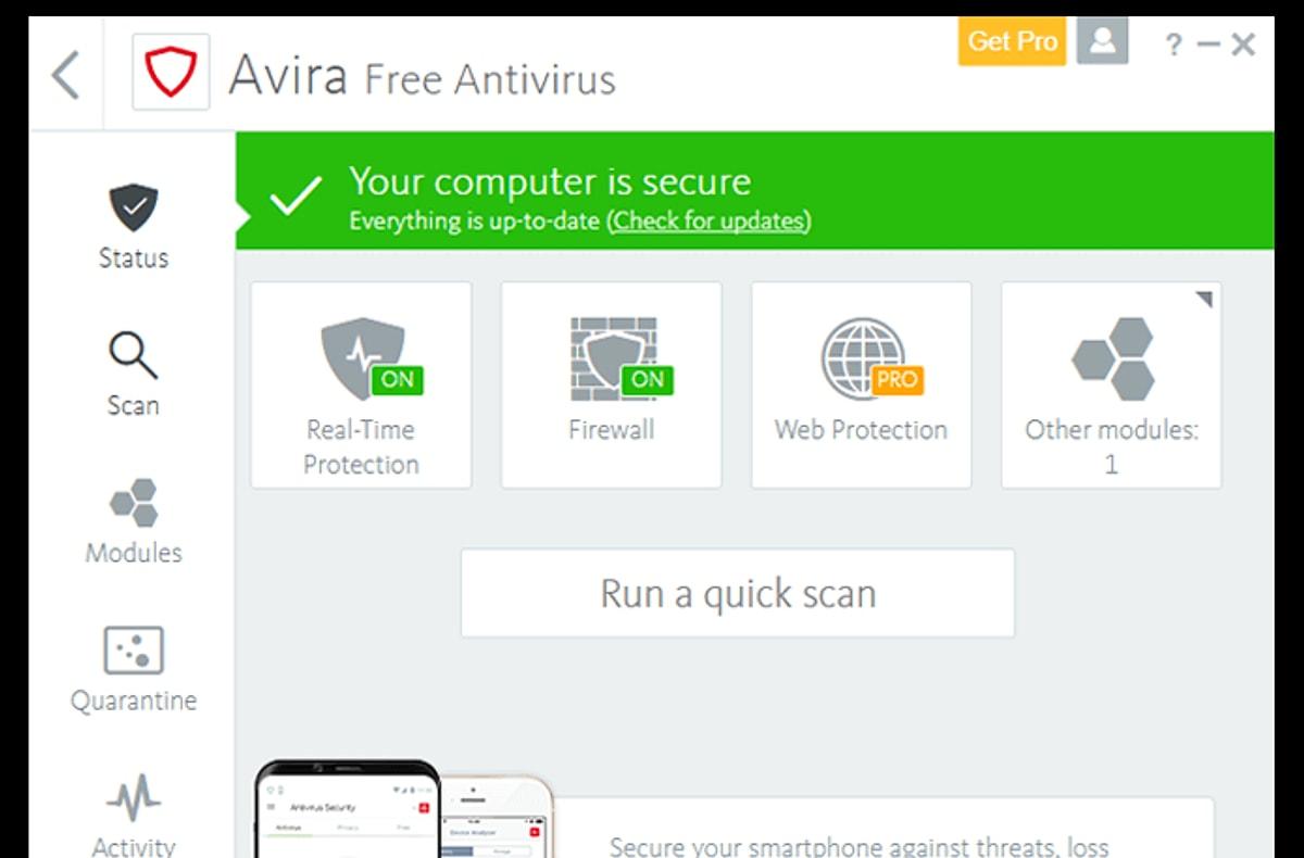 Антивирус на пк 2024. Avira. Avira Antivirus Pro. Авира антивирус Интерфейс.