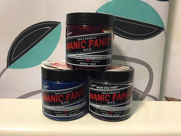 5. Manic Panic saç boyası denemek de bu aya kısmetmiş!