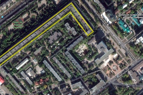 Козловские дома, Самара - 660 и 590 м
