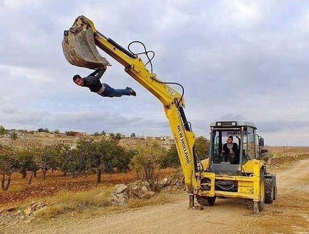 10. Sanki uçuyormuş gibi.