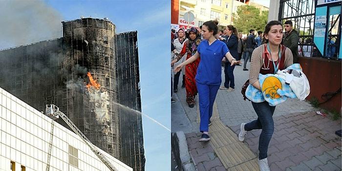 Gaziosmanpaşa Taksim İlkyardım Hastanesi'ndeki Yangın 7 Yıl Önceki Soruyu Tekrar Akıllara Getirdi: Bu Nasıl Malzeme?