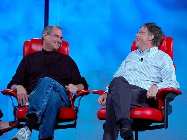 7. 1997 yılında batmanın eşiğine gelen Apple’a 150 milyon dolarlık yatırım yaparak şirketi kurtaran isim Bill Gates’den başkası değildi.