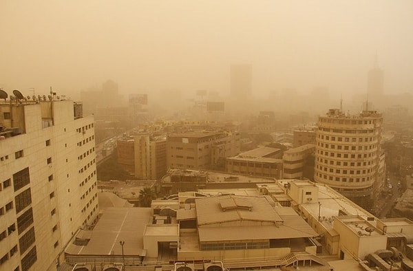 5. Песчаная буря в Каире