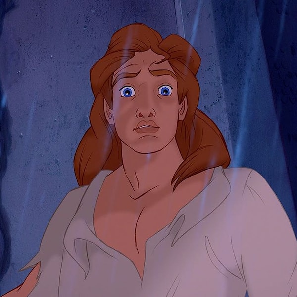 3. И немудрено, ведь благодаря своим длинным волосам и умопомрачительным скулам он выглядит совсем как диснеевский принц Адам из «Красавицы и чудовища»!