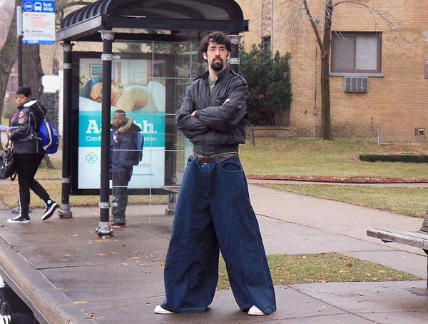 14. Брюки-парашюты.