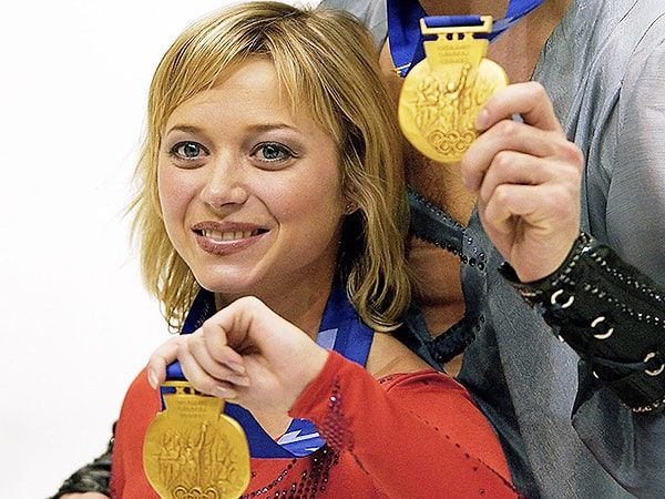 1. Елена Бережная, фигурное катание
