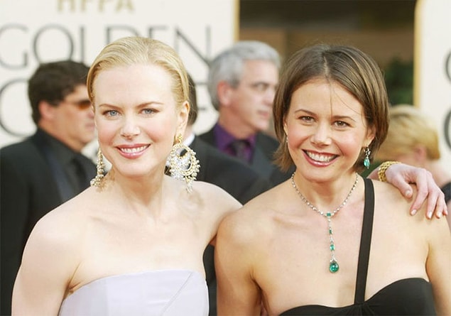6. Nicole Kidman ve kardeşi Antonia