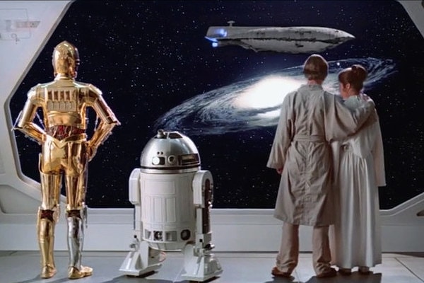 2. Из какого эпизода "Звездных войн" этот кадр?