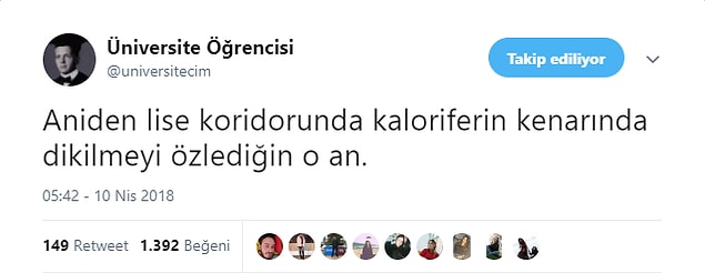 2. Okulun ilk günlerinde bir afallama süreci yaşarsınız.