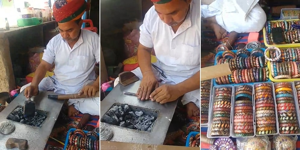 İzlemesi Aşırı Keyifli Şeylerde Bugün: Renkli Hint Bilezik Yapımı