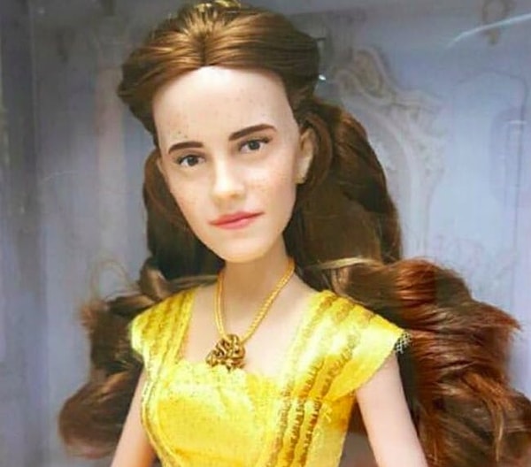 5. Эмма Уотсон в образе Белль больше похожа на Джастина Бибера