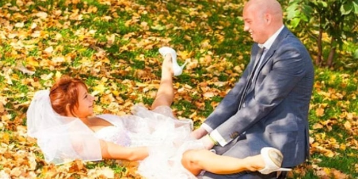 Gözleriniz Kanayacak! İnsanı Evlilikten Soğutan 29 Rus Düğün Fotoğrafı