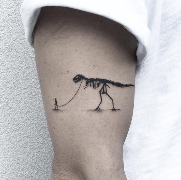 3. "Evcil dinozorum ve ben."