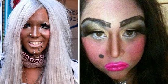 Боевая раскраска: фото девушек, которые совершенно не умеют делать макияж