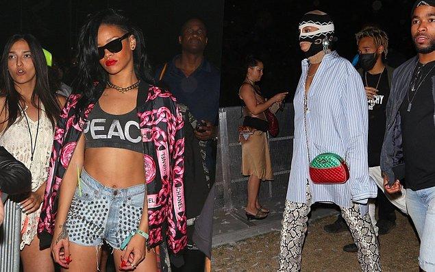 2013 ve 2018 yılından: Rihanna