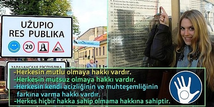 Ütopyayı Andıran Anayasasıyla Orada Yaşama Hayalinizi Kışkırtacak Bir Yerleşim: Uzupis Cumhuriyeti