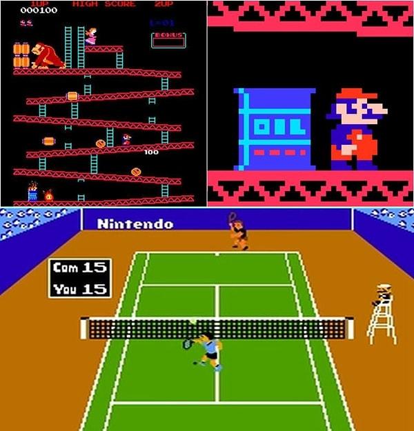 11. Super Mario, ünlü olmadan önce başka oyunlarda figüranlık yapmıştır. Donkey Kong Jr.'da kötü karakterdi, Tennis'te hakemdi.