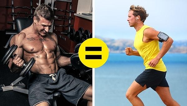 7. Vücut geliştirme erkekleri daha güçlü yapmaz.