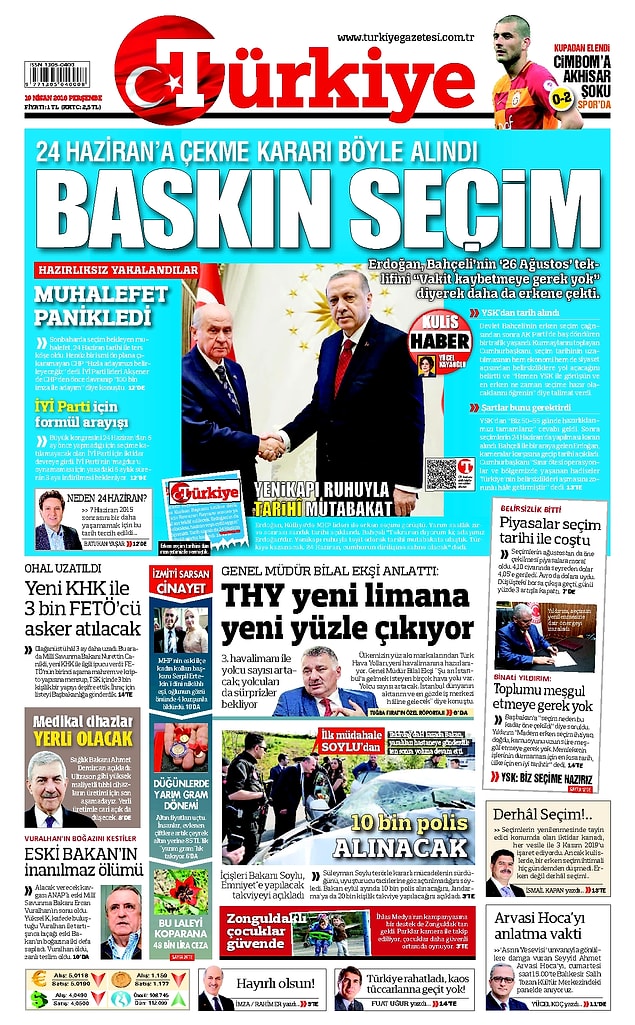 8. Türkiye: Baskın seçim