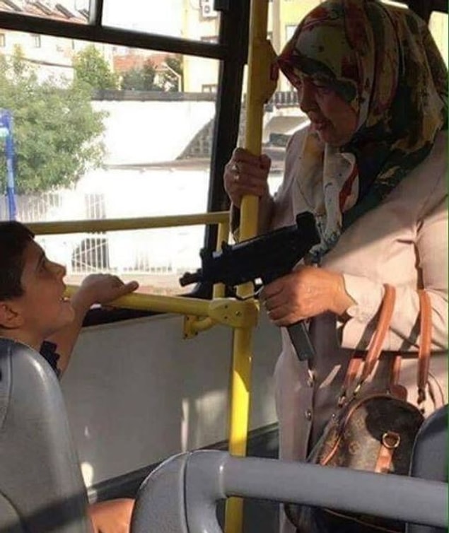 7. Bunu da mı yapacaktınız, çocuk yer vermiyor diye. :)