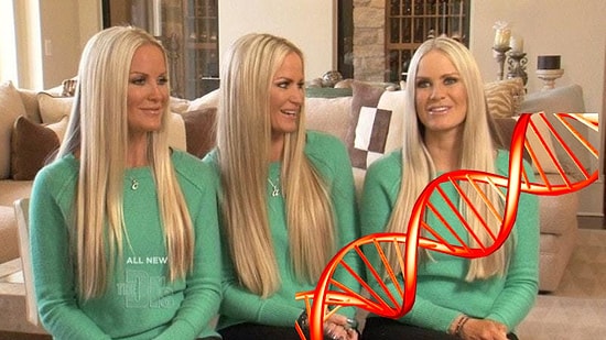 Загадки природы: три идентичные близняшки прошли тест на ДНК, и оказалось, что у них разные корни 😱