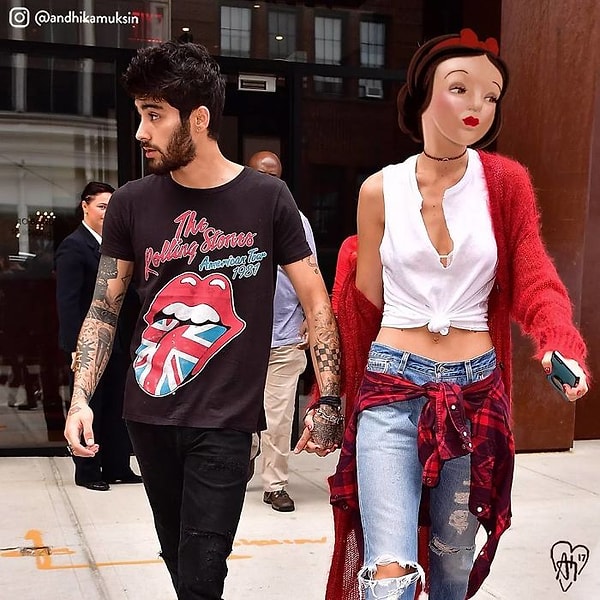 16. Белоснежка в роли Джиджи