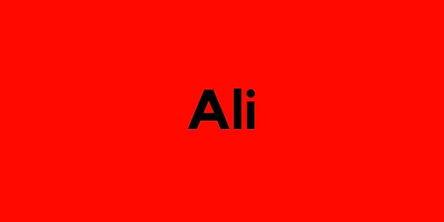 Ali!