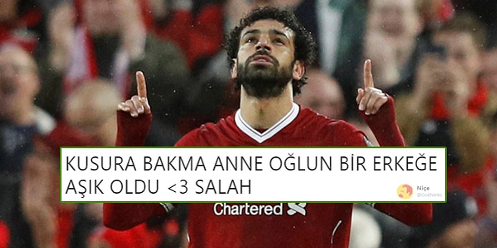 Tüm Dünyayı Büyülemeye Devam Ediyor! Mohamed Salah Roma'yı, Sevenleri de Twitter'ı Yıktı