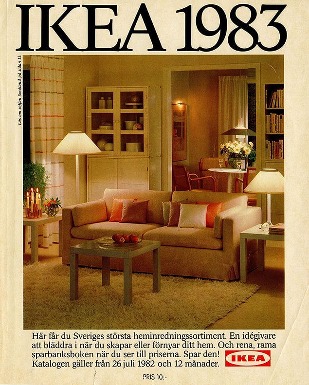 Как выглядел идеальный дом по версии IKEA с 1951 по 2000: 34 винтажные обложки легендарного каталога