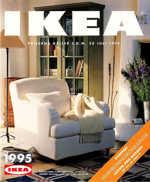 Как выглядел идеальный дом по версии IKEA с 1951 по 2000: 34 винтажные обложки легендарного каталога