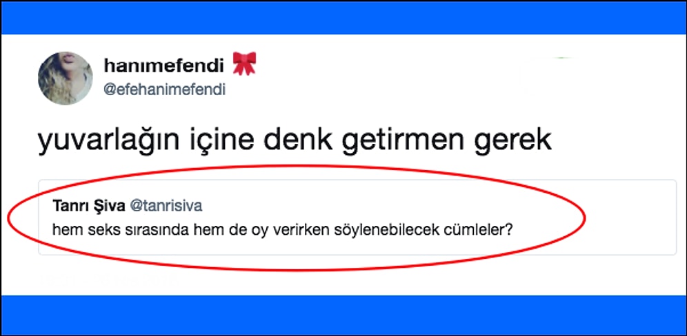 Hem Seks Sırasında Hem de Sandıkta Oy Verirken Söylenebilecek Cümleleri Bulan Aşırı Yaratıcı Kişiler